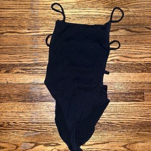 Urban Outfitters Out From Under / black bodysuit